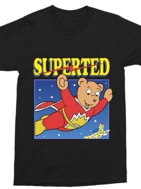 Superted Retro 80S Cartoon Unisex T-Shirt 261